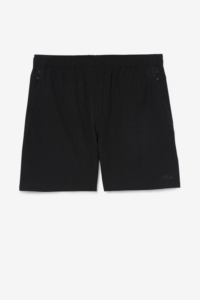 Fila Finula Shorts Black - Mens - 80716LVOW